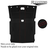 RED STITCH SUEDE HEADLINER COVER FOR SUBARU IMPREZA WRX STI 08-14 SEDAN
