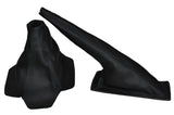 BLACK STITCH GEAR HANDBRAKE FITS AUDI COUPE GT B2 QUATTRO UR 1985-1987 MANUAL