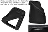 WHITE STITCH DASHBOARD SIDE TRIM COVERS FITS LAND ROVER DEFENDER 90 110 83-06