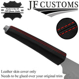 RED STITCH LEATHER HANDBRAKE COVER FOR FORD TRANSIT CUSTOM LIMITED 18-21