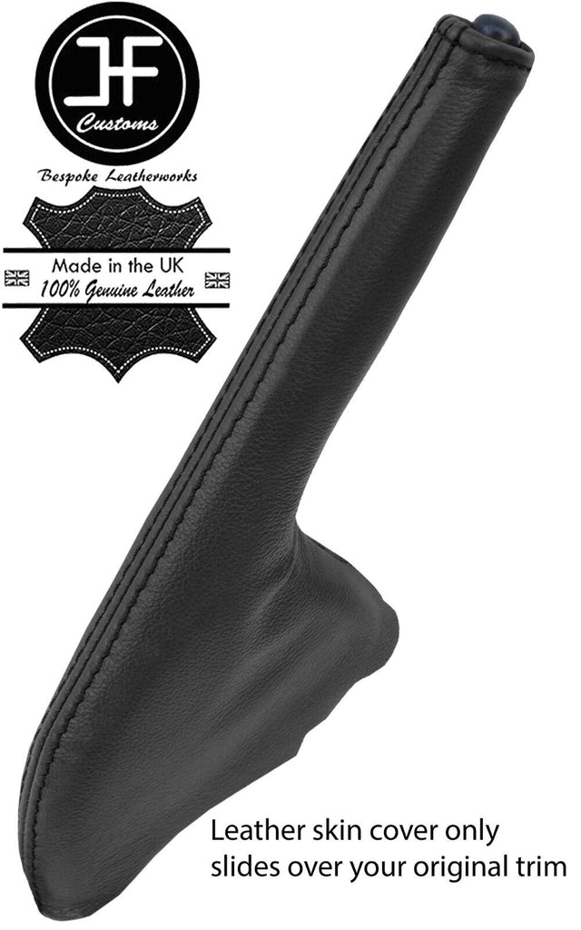 BLACK REAL LEATHER HANDBRAKE GAITER FITS S15 200SX SILVIA 99-2003 CUSTOM NEW