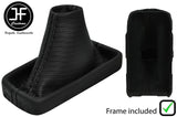 BLACK STITCH CARBON VINYL AUTOMATIC GEAR+FRAME FOR SUBARU IMPREZA WRX 15-16