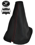 RED STITCHING REAL LEATHER GEAR STICK GAITER FITS RENAULT SCENIC 2009-2015