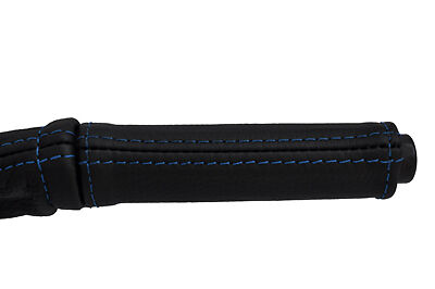 blue stitch FITS  MG MGB GT HANDBRAKE HANDLE  LEATHER COVER ONLY CUSTOM NEW
