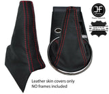RED STITCH LEATHER GEAR+HANDBRAKE GAITER SET FOR LEXUS IS200 IS300 1998-2005