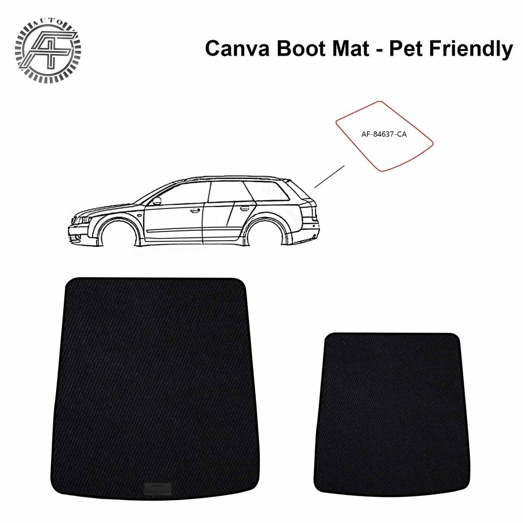 FOR AUDI A4 AVANT B7 04-09 DOG FRIENDLY TRUNK / BOOT CANVA MAT/CARPET CAT/DOG