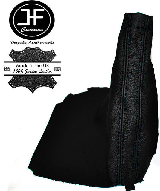 BLACK STITCH LEATHER HANDBRAKE GAITER E BRAKE BOOT FITS SUBARU BRZ 2012-2015