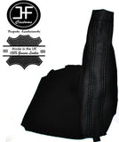 BLACK STITCH LEATHER HANDBRAKE GAITER E BRAKE BOOT FITS SUBARU BRZ 2012-2015