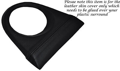 BLACK STITCH FITS HONDA CIVIC TYPE R & TYPE S 06-12  GEAR SURROUND LEATHER COVER