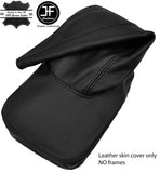 BLACK STITCH TOP GRAIN REAL LEATHER GEAR GAITER FITS RANGE ROVER CLASSIC 74-81