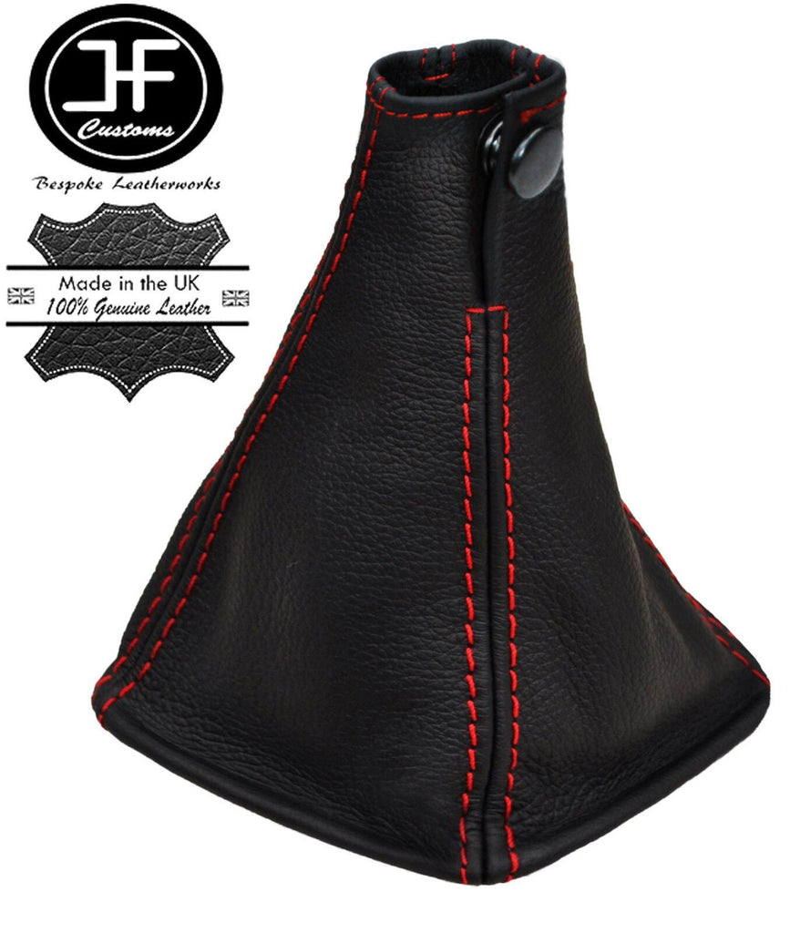 RED STITCHING MANUAL LEATHER GEAR GAITER FITS LEXUS IS 2006-2013 CUSTOM NEW