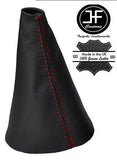 RED STITCH MANUAL LEATHER GEAR STICK GAITER FITS LAND ROVER FREELANDER 03-05