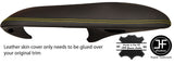 YELLOW STITCH DASH SPEEDO INSTRUMENT POD COVER FITS PORSCHE BOXSTER 986 STYLE 2