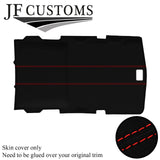 RED STITCH LUXE-SUEDE HEADLINER COVER FITS HUMMER H2 02-09 STYLE 2 CUSTOM NEW