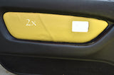 FITS  MG MGF MK1 95-99 2 x DOOR CARD COVERS LEATHER cream CUSTOM NEW MADE IN UK