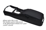 BLACK STITCH CENTRE CONSOLE & ARMREST COVERS FITS NISSAN S13 200SX 180SX 88-93