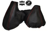 RED STITCH REAL LEATHER GEAR&HANDBRAKE GAITER FOR BMW E36 1991-1998 3 SERIES