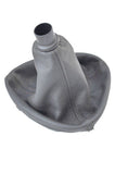FITS CITROEN C5 LEATHER GEAR GAITER SHIFT BOOT COVER GREY CUSTOM NEW MADE IN UK