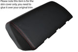 RED STITCH SPEEDO SURROUND HOOD SKIN COVER FITS RANGE ROVER VOGUE SE CLASSIC