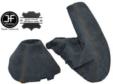 YELLOW STITCH FOR BMW 1 SERIES E81 E82 E87 E88 2005-2012 AUTO GRAPHITE SUEDE SET
