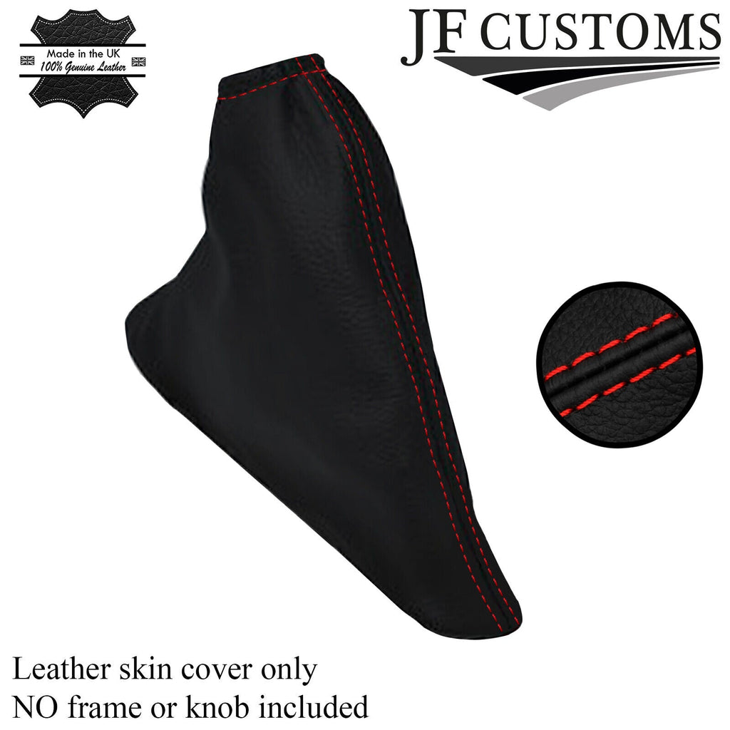 RED STITCH FITS LAND ROVER FREELANDER 2 2006-2013 LEATHER HANDBRAKE GAITER ONLY