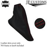 RED STITCH FITS LAND ROVER FREELANDER 2 2006-2013 LEATHER HANDBRAKE GAITER ONLY