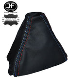 FITS BMW E90 E91 E92 E93 2005-2013 LEATHER GEAR STICK GAITER TRI STITCH MANUAL