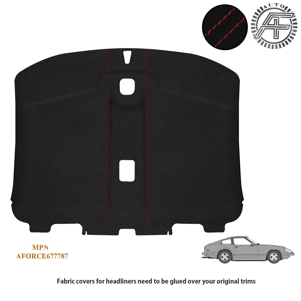 LUXE SUEDE HEADLINER COVER FITS 1979-83 DATSUN 280ZX CUSTOM NEW MADE IN UK