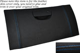 BLUE STITCH GLOVE BOX LID LEATHER SKIN COVER FITS CHRYSLER 300C CRD 2006-2011