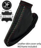 RED STITCH ITALIAN CROSS STITCH LEATHER HANDBRAKE GAITER FOR ALFA ROMEO 159