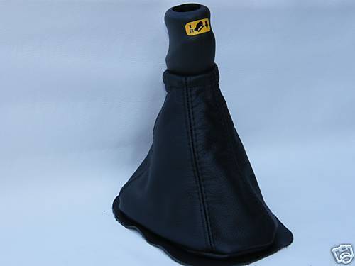 FITS LAND ROVER FREELANDER BLACK GAITER LEATHER 1998-2003 CUSTOM NEW MADE IN UK