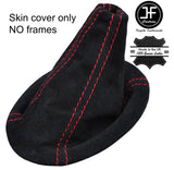 RED STITCHING REAL SUEDE MANUAL GEAR GAITER FITS KIA PICANTO ZAPP 2004-2010