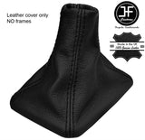 BLACK TOP GRAIN REAL LEATHER MANUAL GEAR GAITER FITS TOYOTA MR2 MK2 1989-2000