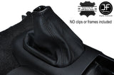 BLACK STITCHING LEATHER GEAR GAITER FITS HONDA PRELUDE MK5 GENERATION 5 97-01