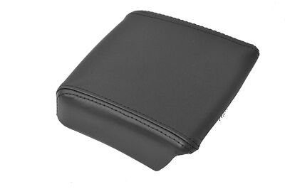 FITS DAEWOO NUBIRA LEATHER ARM REST LID COVER black CUSTOM NEW MADE IN UK