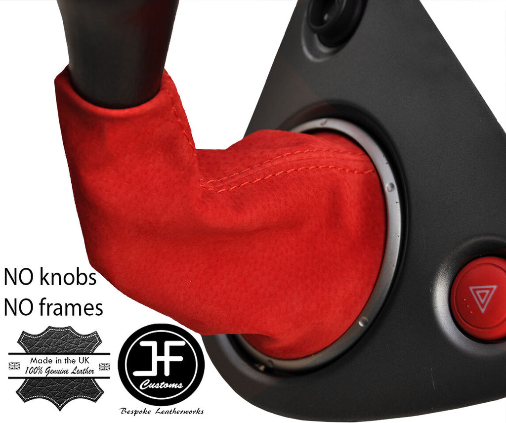 RED SUEDE FOR HONDA CIVIC EP3 TYPE R 2001-2005 GEAR GAITER SHIFT BOOT CUSTOM NEW