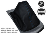 BLUE STITCH LEATHER MANUAL GEAR GAITER FITS CITROEN C4 GRAND PICASSO 14-16