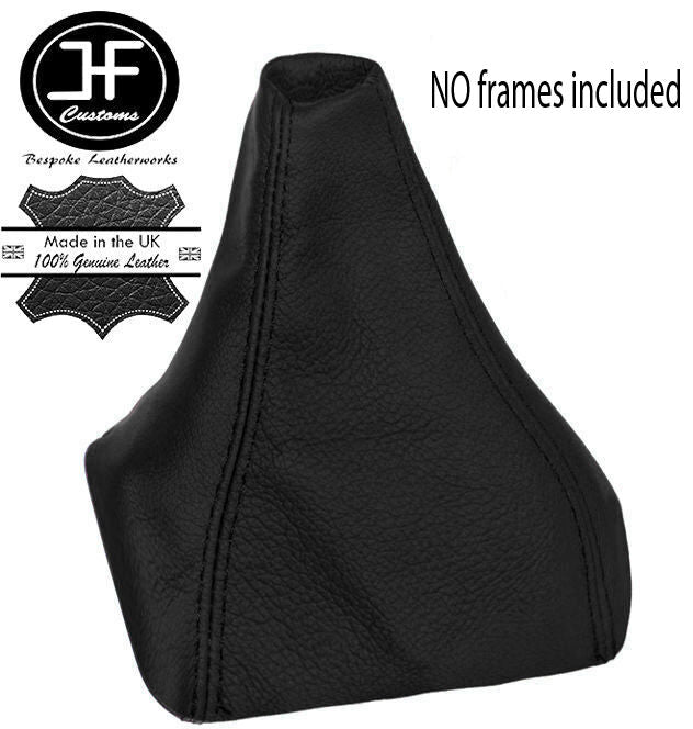 BLACK REAL LEATHER MANUAL GEAR GAITER SHIFT BOOT FITS BMW E90 E91 E92 E93 05-13