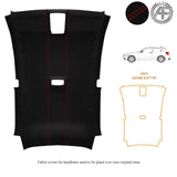 LUXE SUEDE HEADLINER COVER FITS BMW F21 3 DOOR HATCHBACK CUSTOM NEW MADE IN UK