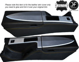 YELLOW STITCH CONSOLE & ARMREST LEATHER COVERS FITS CHRYSLER CROSSFIRE 2003-2008