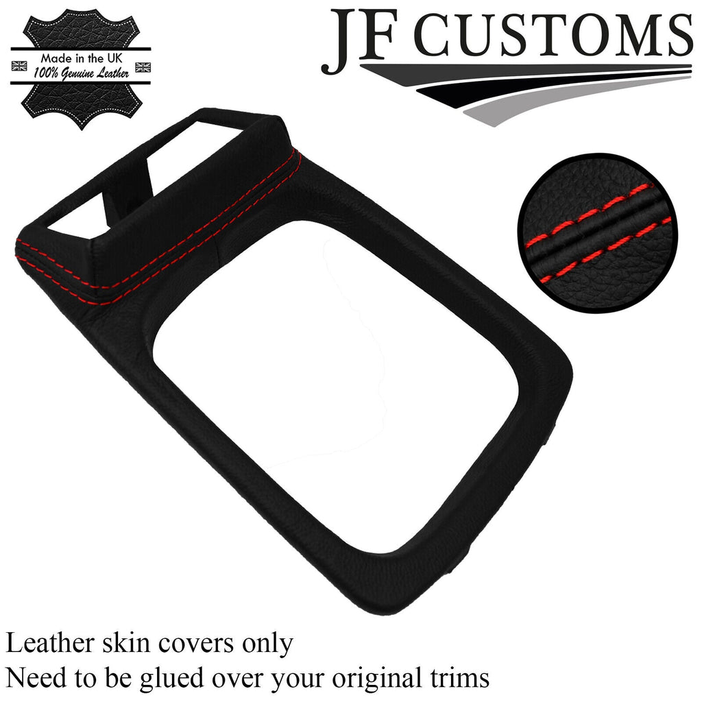 RED STITCH GEAR SURROUND COVER FOR FORD SIERRA COSWORTH RS 4X4 1990-1992