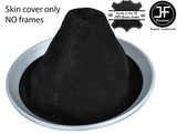 BLACK STITCHING SUEDE MANUALGEAR GAITER FITS NISSAN 350Z Z33 02-2009 CUSTOM NEW