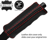 RED STITCH HANDBRAKE HANDLE LEATHER COVER FOR BMW 3 SERIES E36 1991-1998