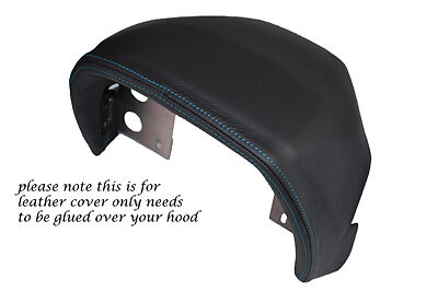 BLUE STITCH FITS VAUXHALL OPEL VX220 VX 220 00-05 SPEEDO GAUGE HOOD COVER