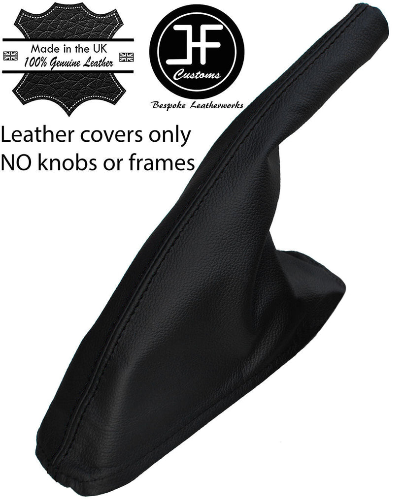 BLACK STITCH REAL LEATHER HANDBRAKE GAITER FITS SEAT IBIZA CORDOBA 6K 1993-1999