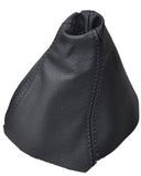 FITS VOLVO S60 GEAR GAITER GAITOR LEATHER GREY NEW 2001-2009 GREY STITCH