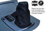 BLACK STITCH AUTO AUTOMATIC SKIN GEAR GAITER SHIFT BOOT FITS INFINITI G37 08-14