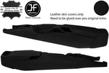 BLACK REAL LEATHER FULL CONSOLE COVER FOR PORSCHE CARRERA 911 997 2004-2012