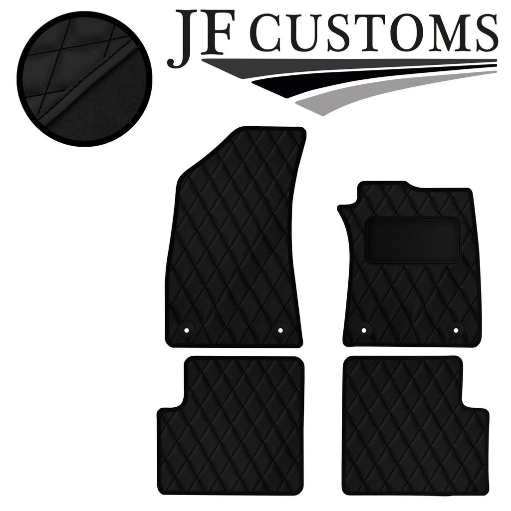 BLACK DIAMOND VINYL 4X TAILORED FLOOR CARPET FOR MG ZS AUTOMATIC 17-21 JF1