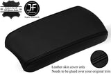 BLACK STITCH TOP GRAIN LEATHER ARMREST LID COVER FOR MERCEDES CITAN 2012-2020